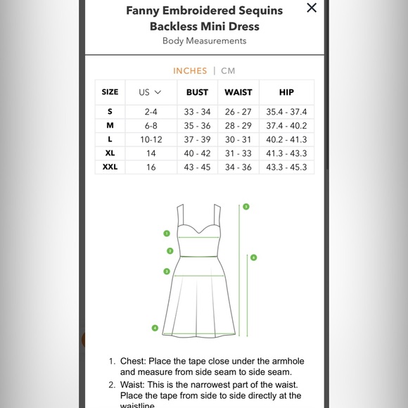 Sequin Backless Mini Dress - Picture 7 of 7